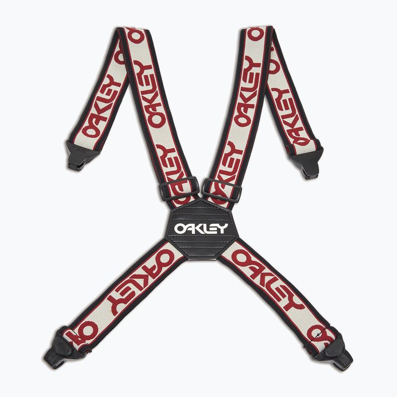 Bretele pentru pantaloni  Oakley Factory Suspenders arctic white/iron red