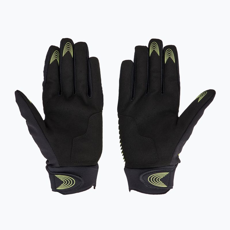 Oakley Drop In MTB Glove 2.0 negru/lt verde mănușă de ciclism 2