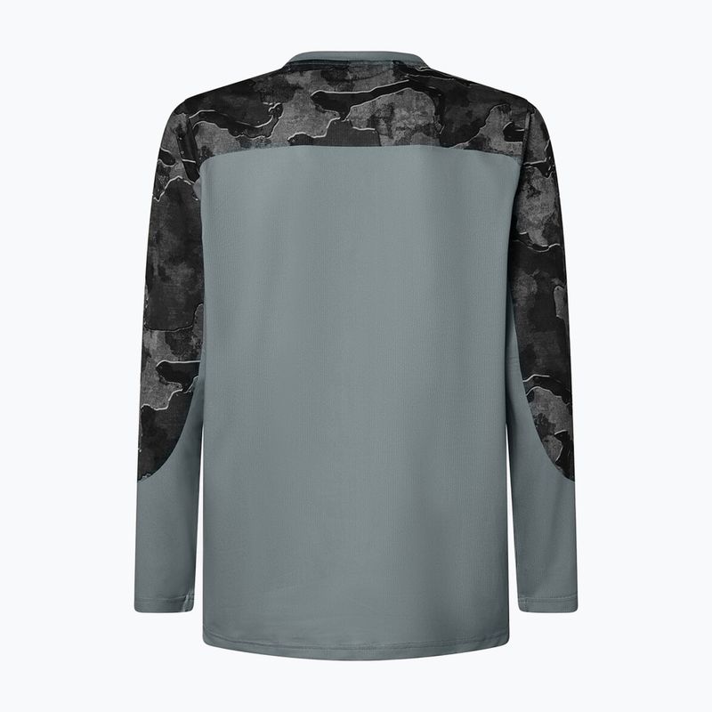 Bărbați Oakley Maven Coast metal camo negru ciclism longsleeve 2