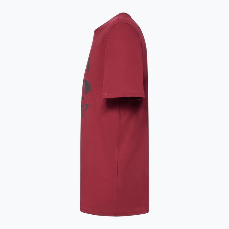 Tricou pentru bărbați Oakley Bark Ellipse Tee iron red 3