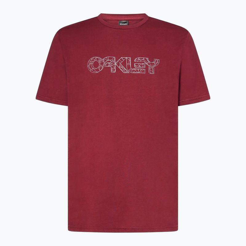 Tricou pentru bărbați Oakley Wire B1B Tee new dark brush