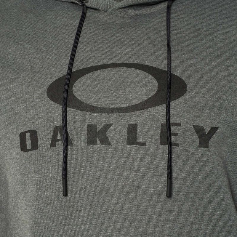 Hanorac pentru bărbați Oakley Bark Fleece Hoodie new athletic grey 3