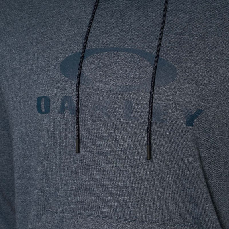 Hanorac pentru bărbați Oakley Bark Fleece Hoodie fathom heather 3