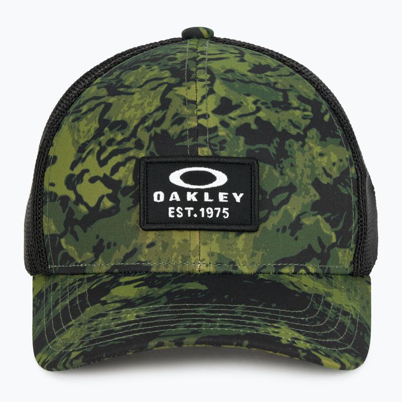 Șapcă pentru bărbați Oakley Patch Trucker tiger camo green 2