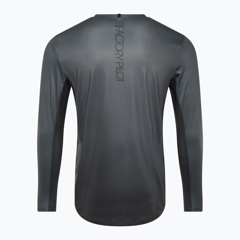 Longsleeve de ciclism pentru bărbați  Oakley Maven Coast 2.0 LS gradient black grey 2