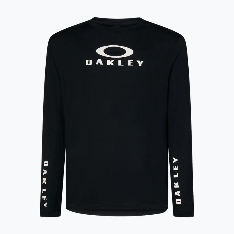 Longsleeve de ciclism pentru bărbați Oakley Seeker Flow LS02E blackout 7