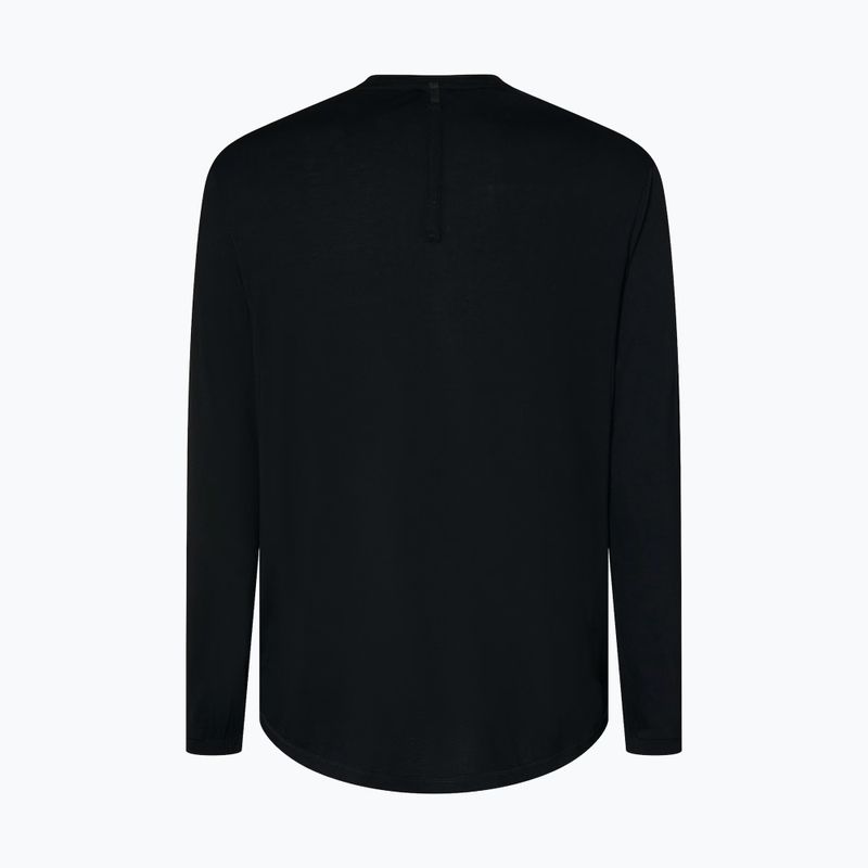 Longsleeve de ciclism pentru bărbați Oakley Seeker Flow LS02E blackout 8