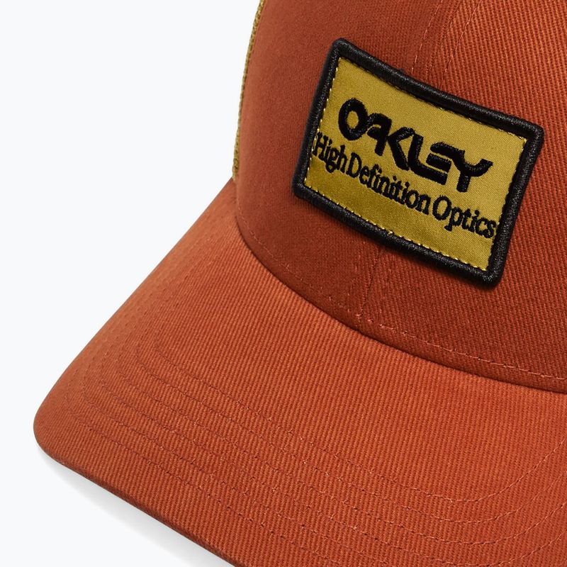 Șapcă pentru bărbați Oakley Oakley B1B Hdo Patch Trucker auburn/sulfide 3