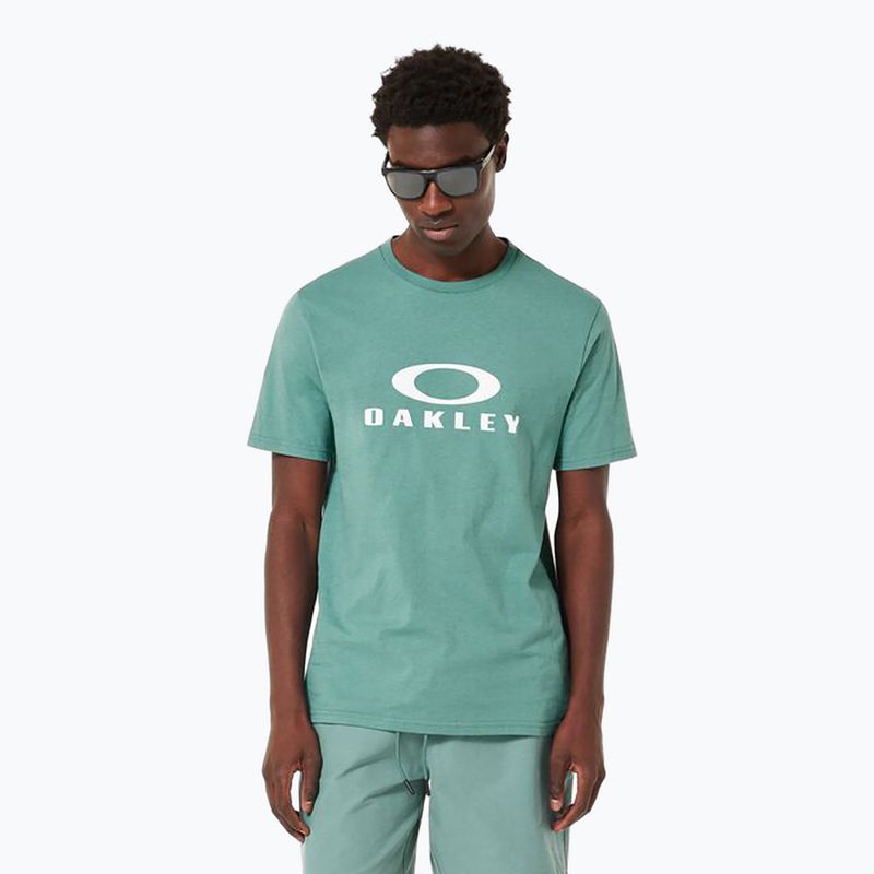 Tricou pentru bărbați Oakley O Bark 2.0 dark pacific