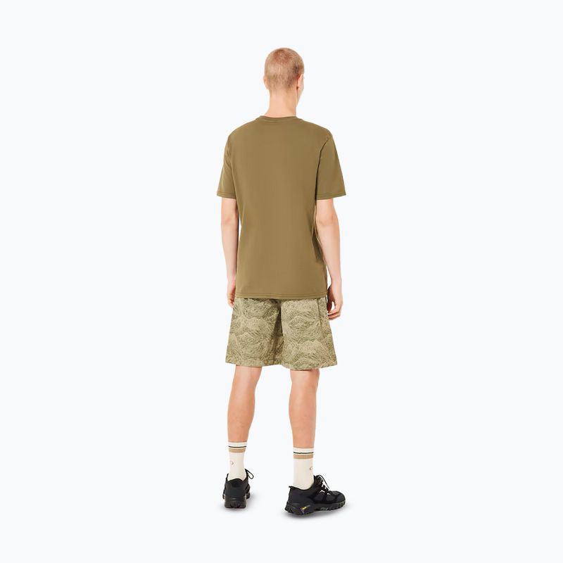 Tricou pentru bărbați Oakley O Bark 2.0 army green 3