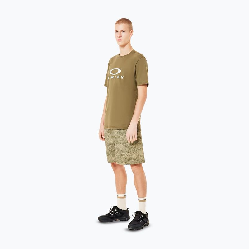 Tricou pentru bărbați Oakley O Bark 2.0 army green 4