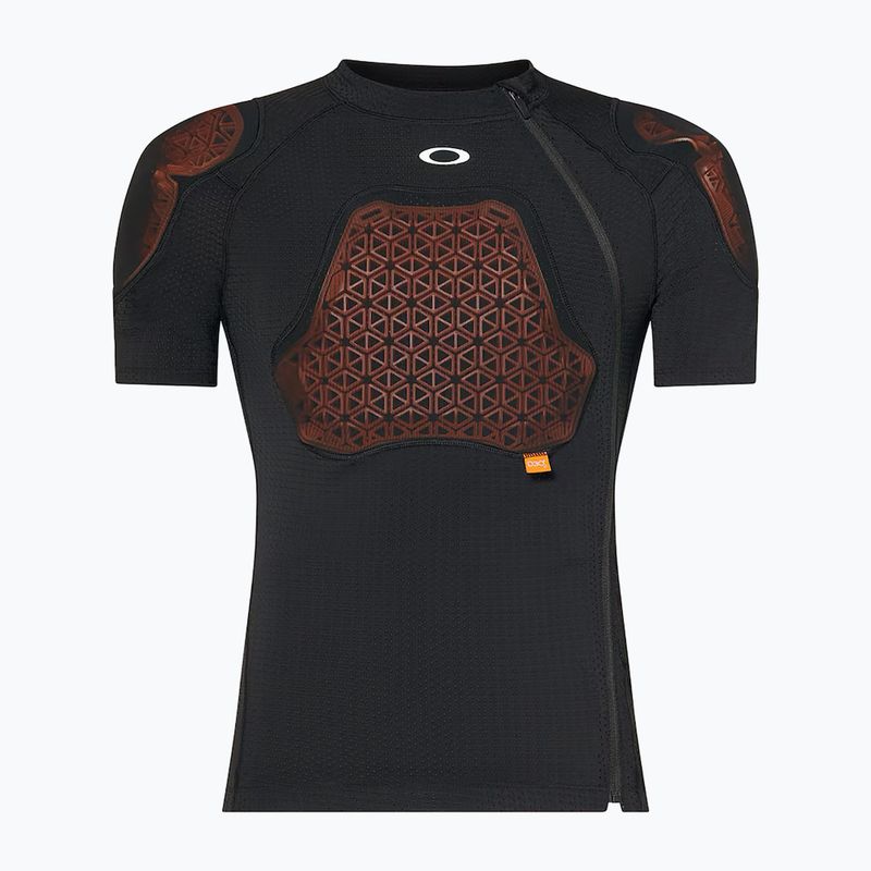 Tricou de ciclism pentru bărbați cu protecții Oakley Drop In D30 Full Impact blackout 7