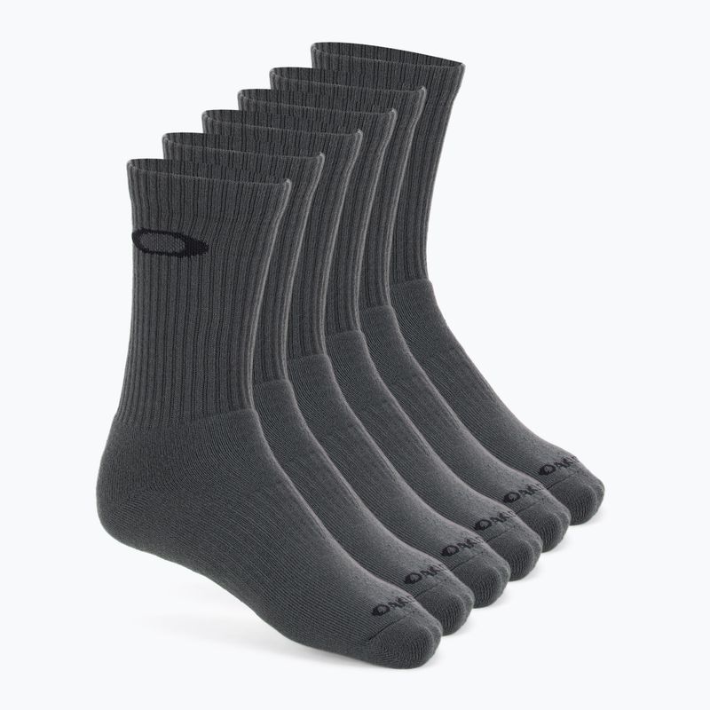 Șosete Oakley Crew 5 perechi neutral grey