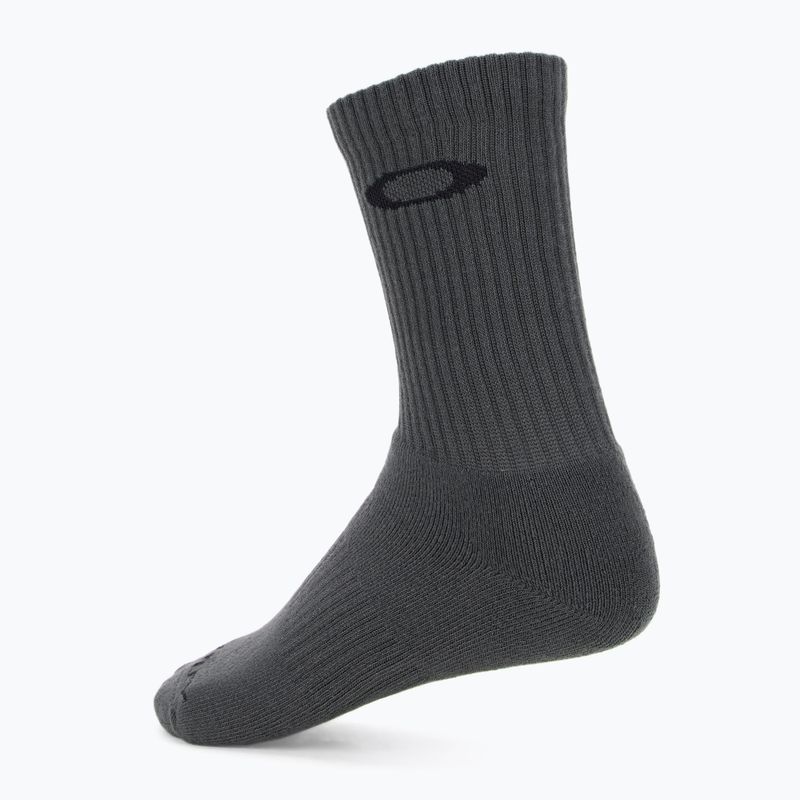 Șosete Oakley Crew 5 perechi neutral grey 2