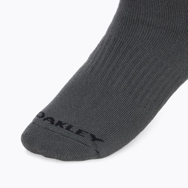 Șosete Oakley Crew 5 perechi neutral grey 3