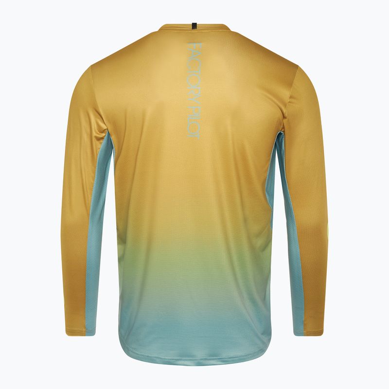 Longsleeve de ciclism pentru bărbați  Oakley Maven Coast 2.0 LS gradient sulfide pacific 2