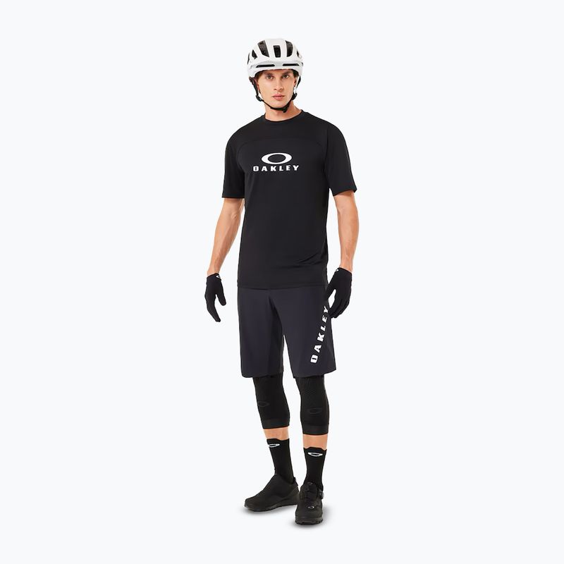Pantaloni scurți de ciclism pentru bărbați Oakley Free Ride Lined blackout 2