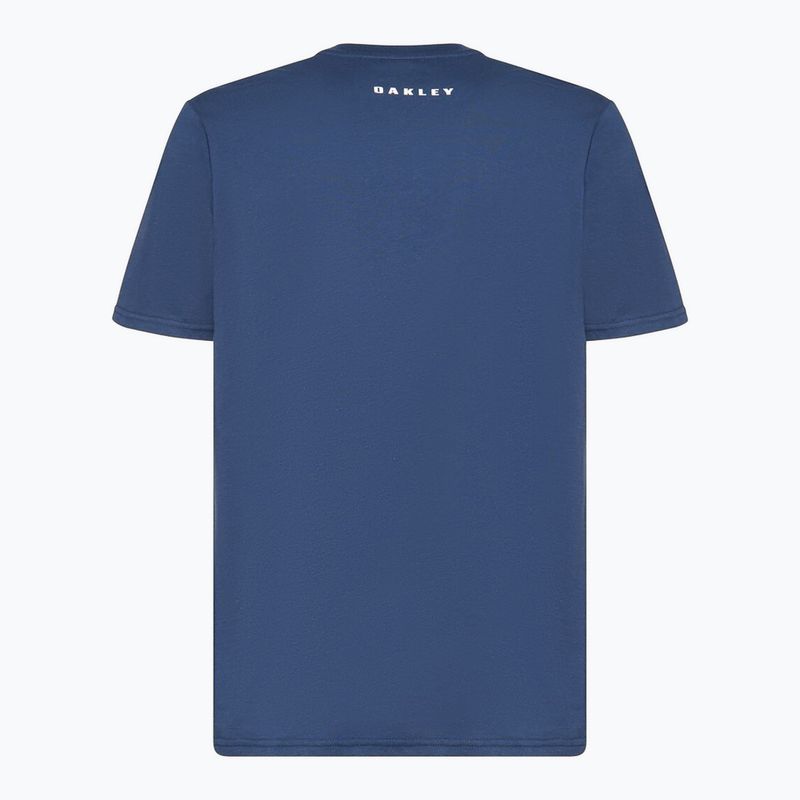 Tricou pentru bărbați Oakley Bark Ellipse Tee abyss 2
