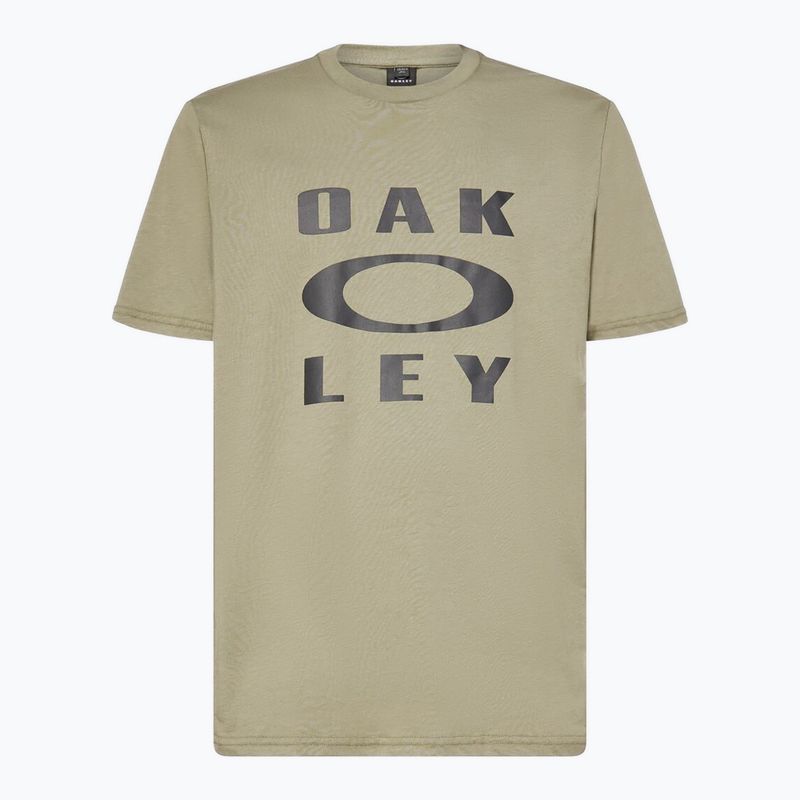 Tricou pentru bărbați Oakley Bark Ellipse Tee boulder green