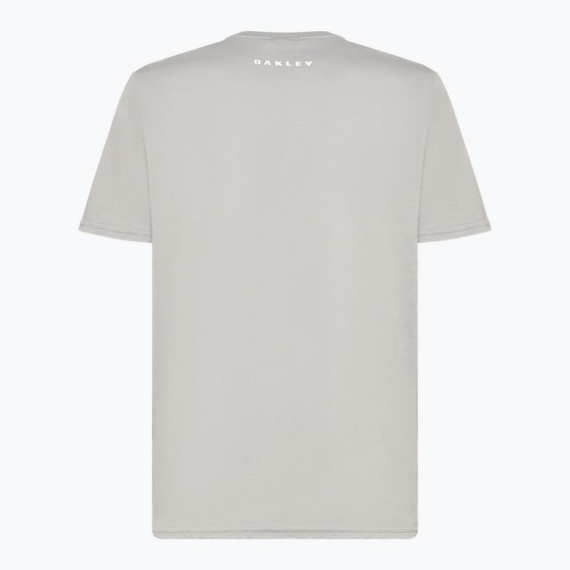 Tricou pentru bărbați Oakley Bark Ellipse Tee cement 2