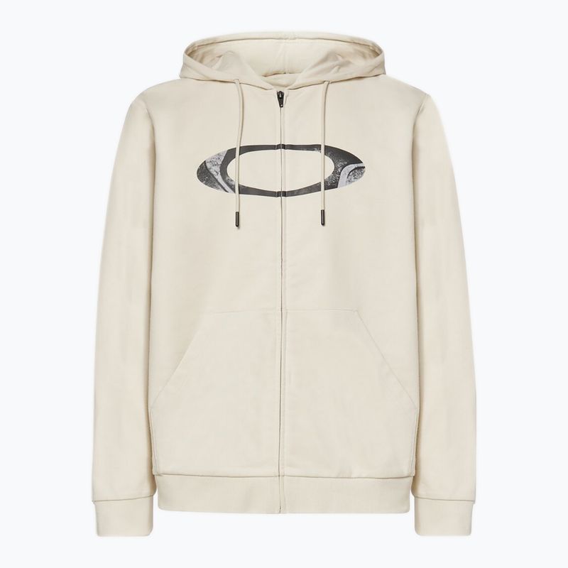 Hanorac pentru bărbați Oakley New Ellipse Zip Hoodie mist