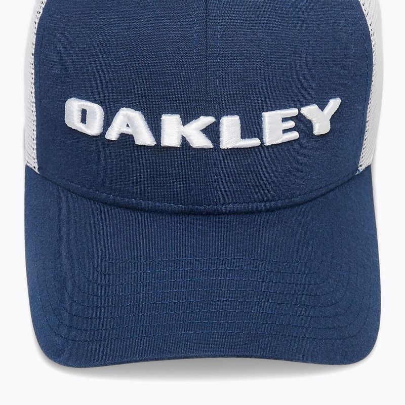Șapcă pentru bărbați Oakley Heather New Era Bark Logo abyss 3