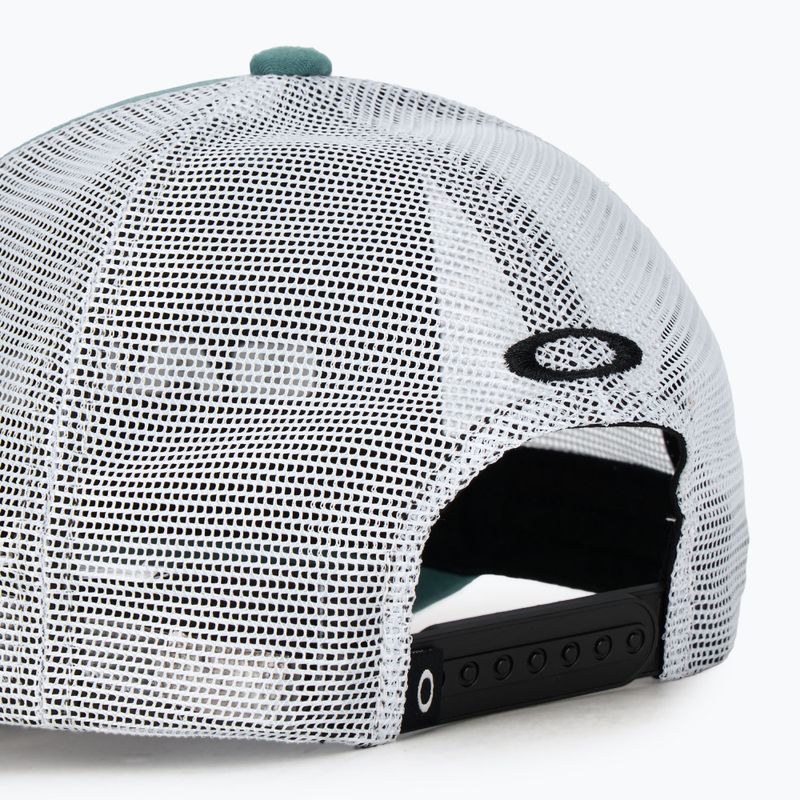 Șapcă pentru bărbați Oakley Heather New Era Bark Logo dark pacific 4