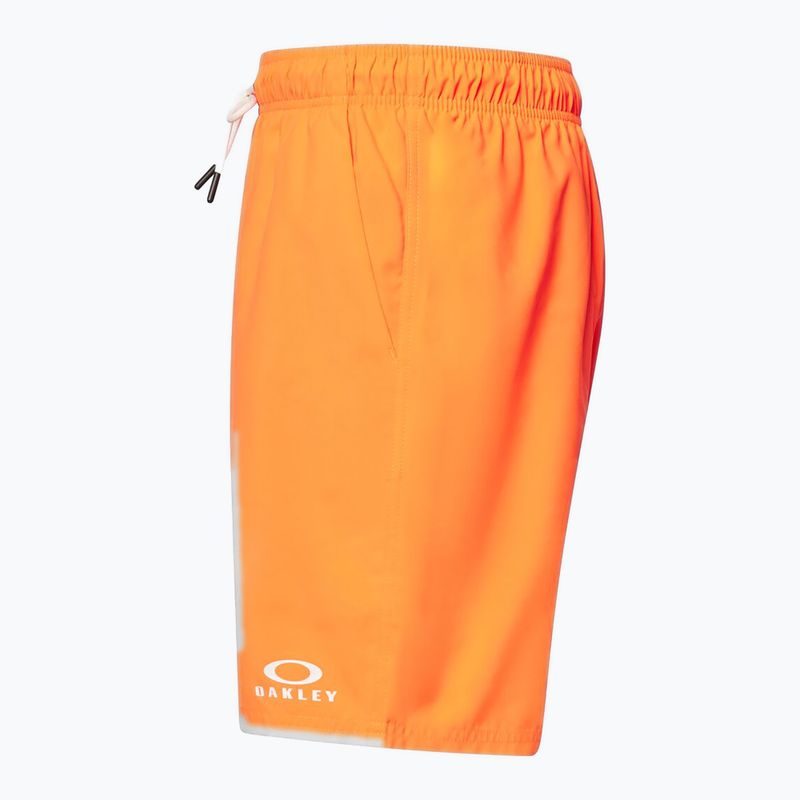 Șort de înot pentru bărbați Oakley Clear Lake 18" Volley neon orange 3