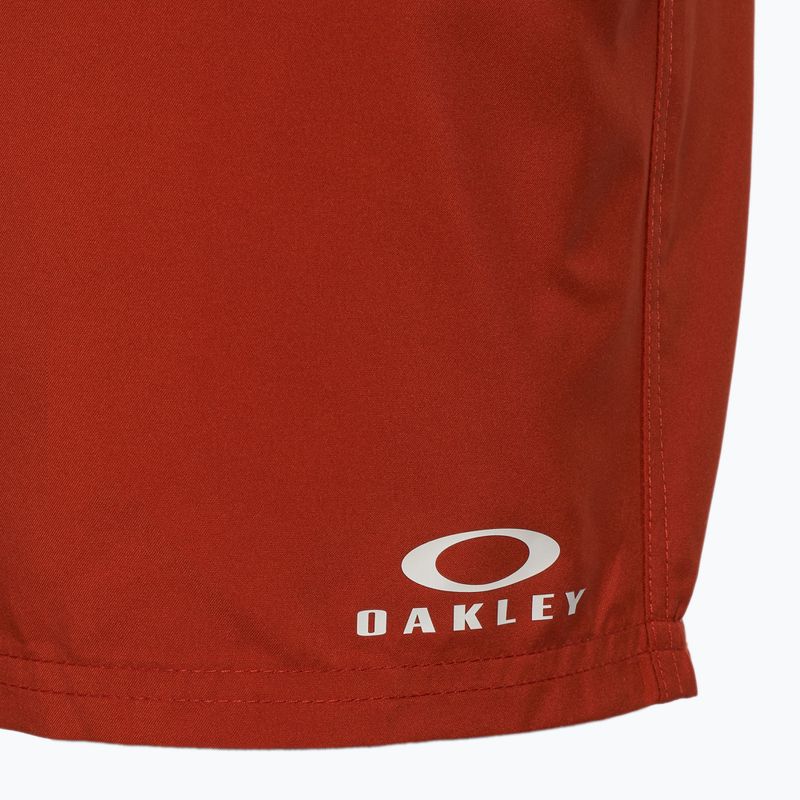Șort de înot pentru bărbați Oakley Clear Lake 18" Volley flame red 3