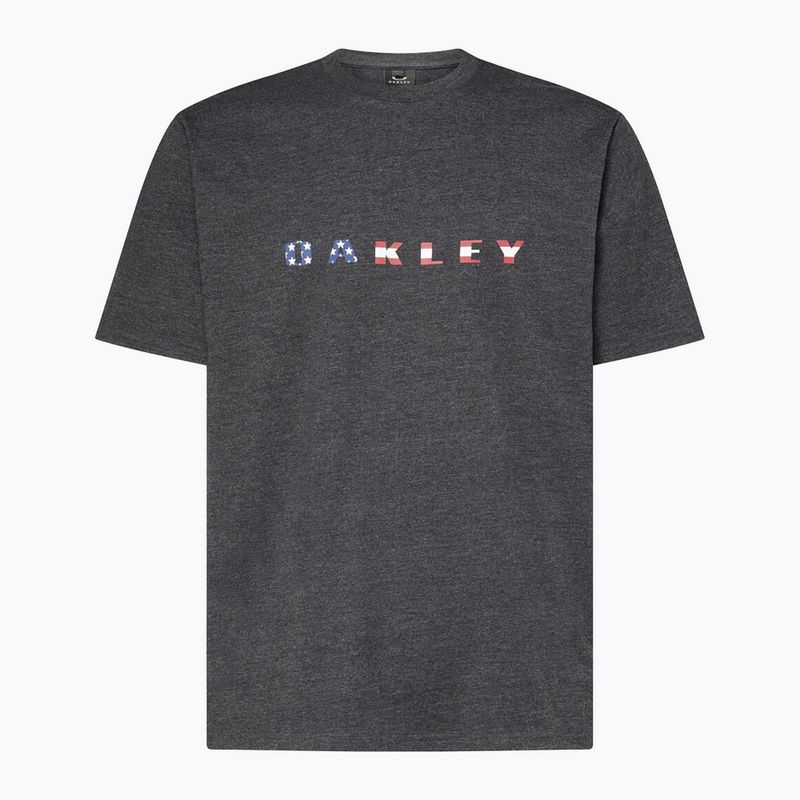 Tricou pentru bărbați Oakley Bf Oakley Bark Tee dark grey hthr