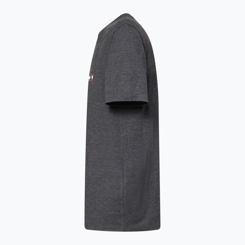 Tricou pentru bărbați Oakley Bf Oakley Bark Tee dark grey hthr 3