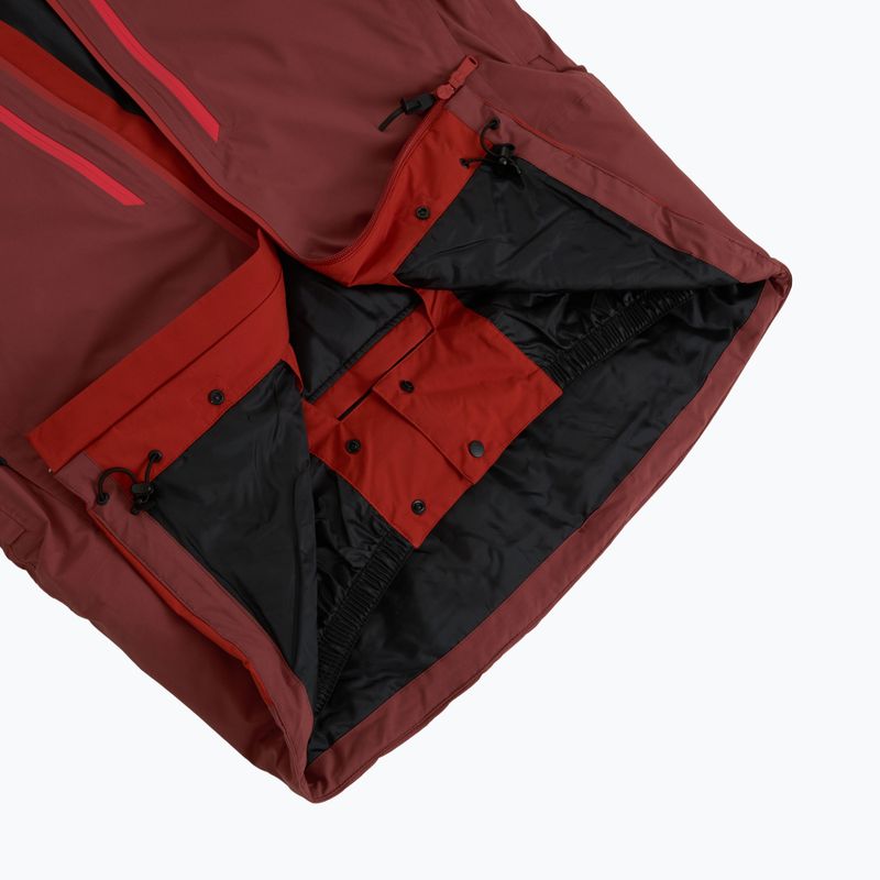Geacă de schi pentru bărbați Oakley Canopy Pro Insulated flame red/rosewood 6