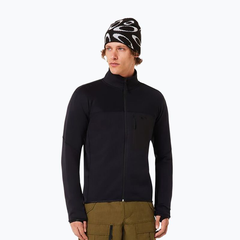 Bluză de trekking pentru bărbați Oakley Canopy Pro Full Zip blackout