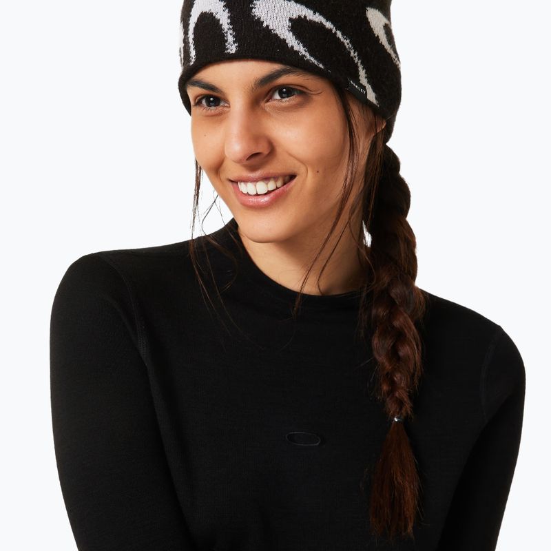 Longsleeve termoactiv pentru femei Oakley Spruce Wool Base Layer blackout 5