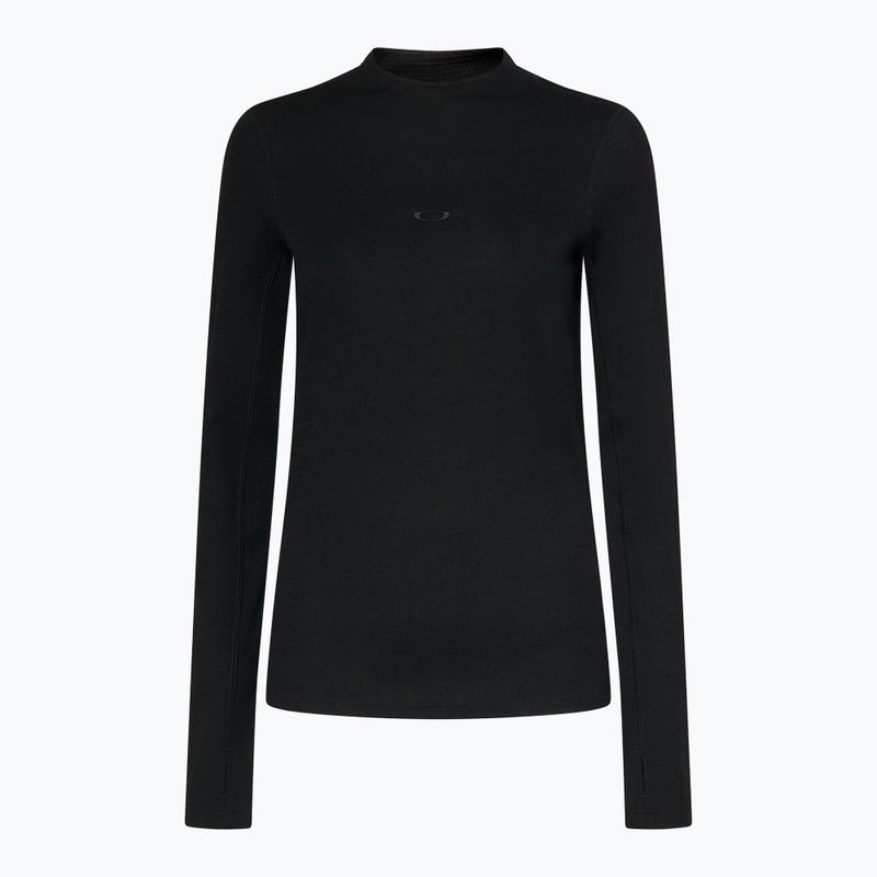 Longsleeve termoactiv pentru femei Oakley Spruce Wool Base Layer blackout 7