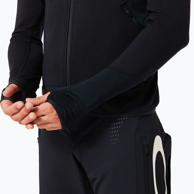 Bluză de ciclism Oakley Canopy Full Zip Hoodie blackout 6