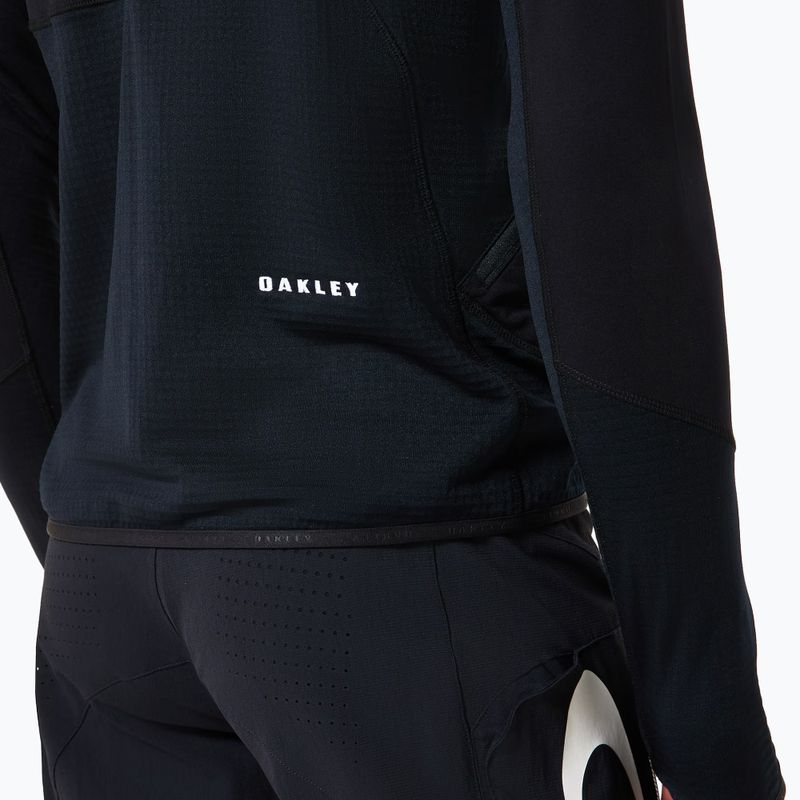 Bluză de ciclism Oakley Canopy Full Zip Hoodie blackout 7