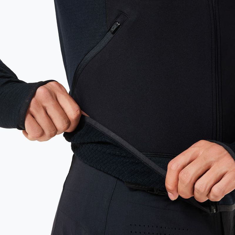 Bluză de ciclism Oakley Canopy Full Zip Hoodie blackout 8