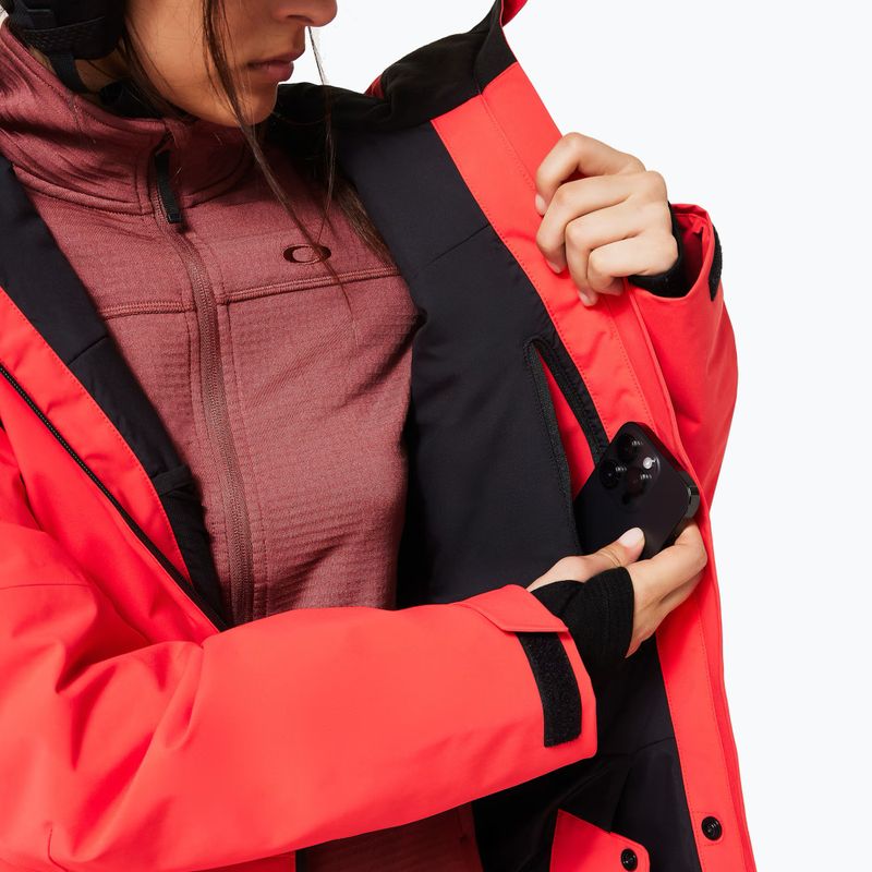 Geacă de schi pentru femei Oakley Canopy Insulated hibiscus red 9