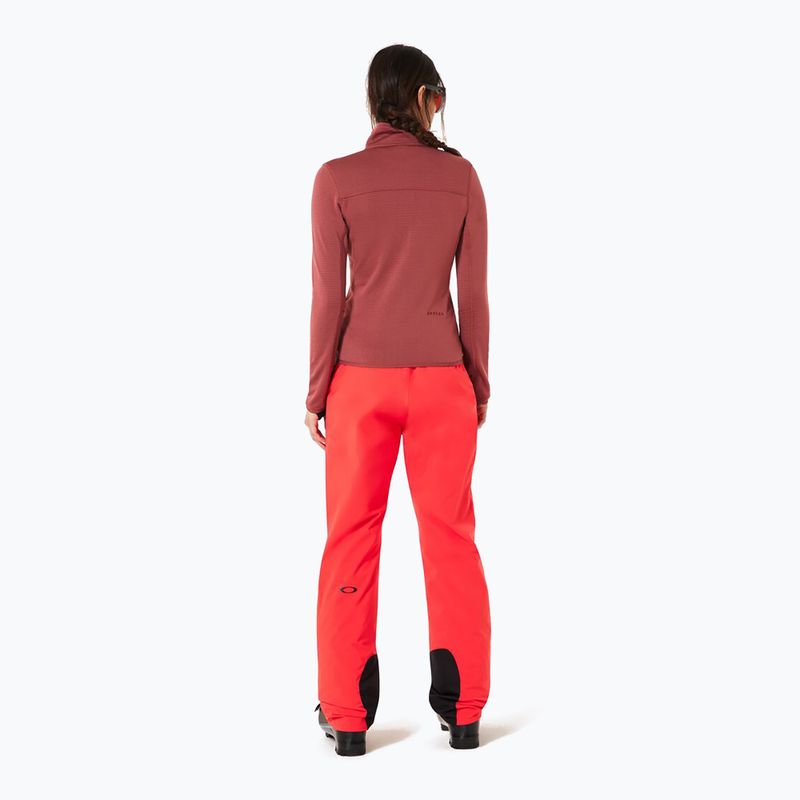 Pantaloni de schi pentru femei Oakley Canopy Insulated hibiscus red 3
