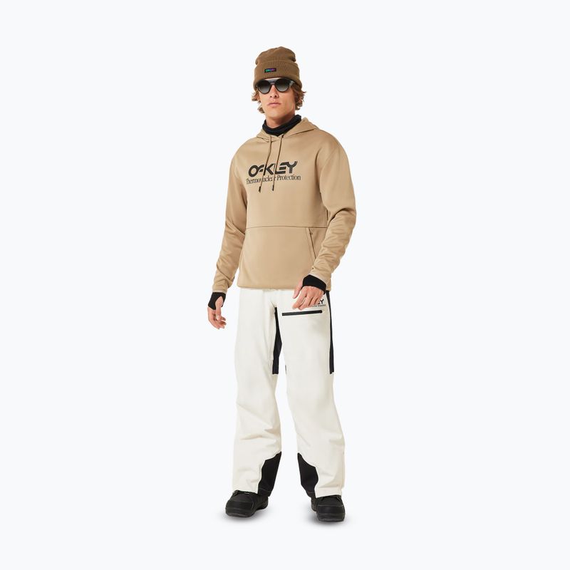 Bluză de snowboard pentru bărbați Oakley Rider Long 2.0 Hoodie pebble 2