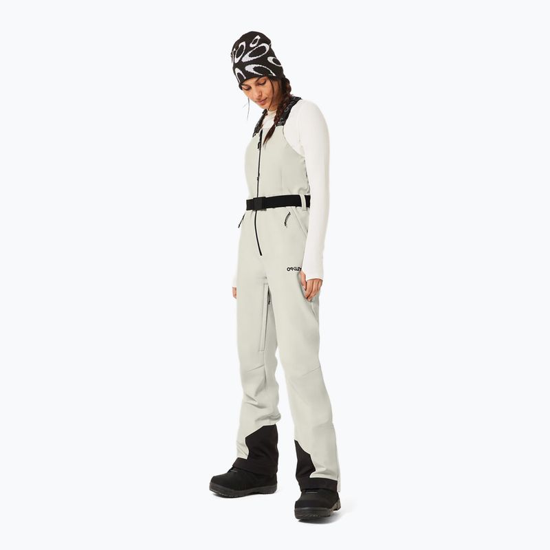 Pantaloni de snowboard pentru femei Oakley TNP Harper Softshell Bib mist 2