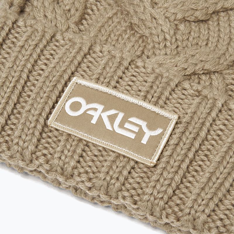Căciulă de iarnă Oakley Harper Pom Beanie pebble 3