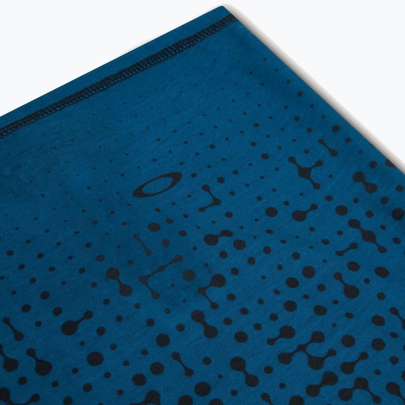 Eșarfă multifuncțională Oakley Borealis Neck Gaiter monogram gradient blue 3