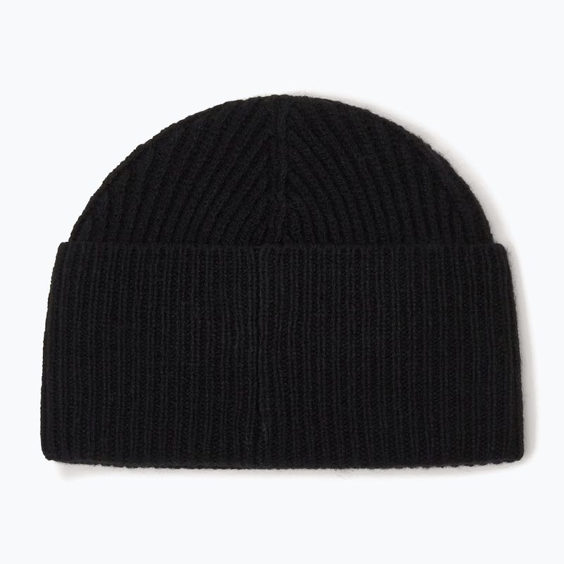 Căciulă de iarnă Oakley Ellipse Ribbed Beanie blackout 2