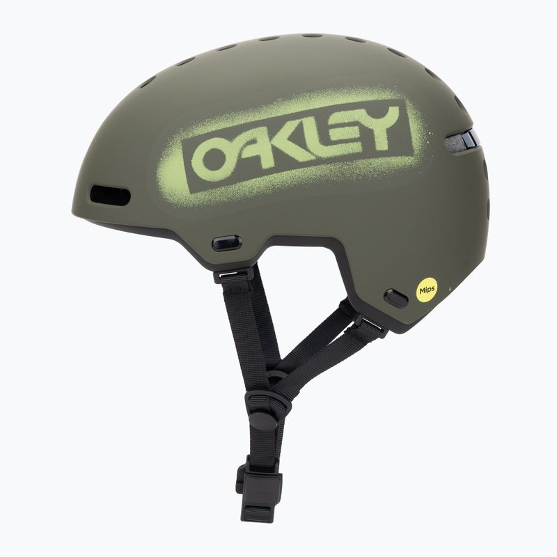 Cască Oakley Street1 EU matte dark brush stencil 3