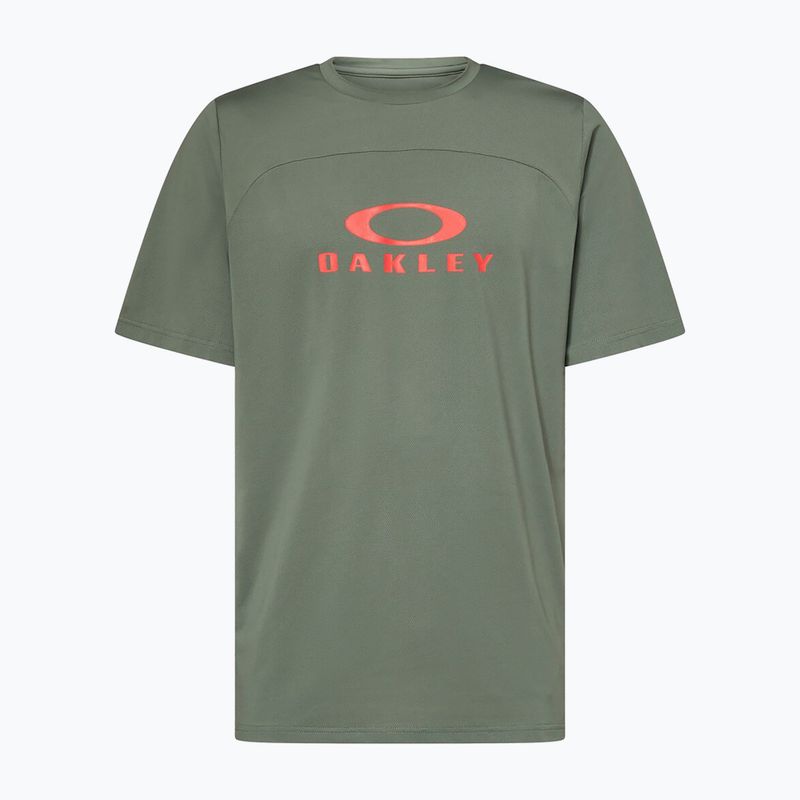 Tricou de ciclism pentru bărbați Oakley Free Ride RC aviator green 4