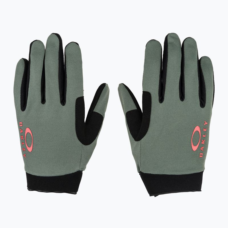 Mănuși de ciclism Oakley Seeker MTB aviator green 2