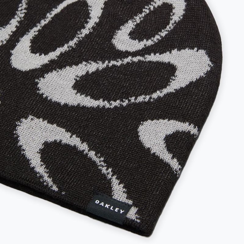 Căciulă de iarnă Oakley Ellipse Graphic Beanie black/grey 3