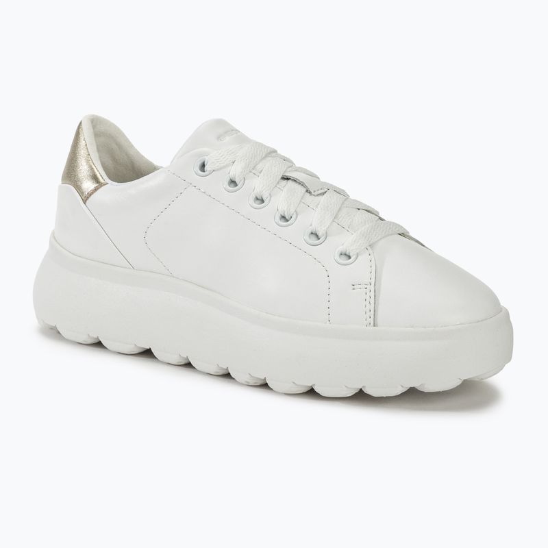 Încălțăminte pentru femei Geox Spherica EC4.1 white/gold
